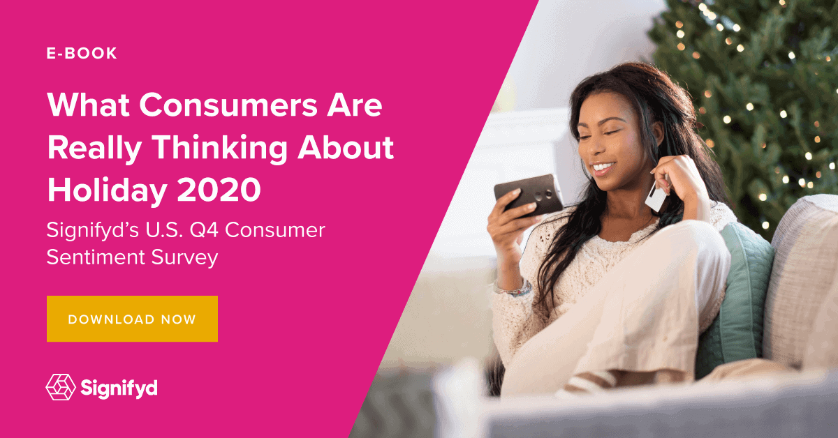 What Consumers Are Really Thinking About Holiday 2020 | Signifyd